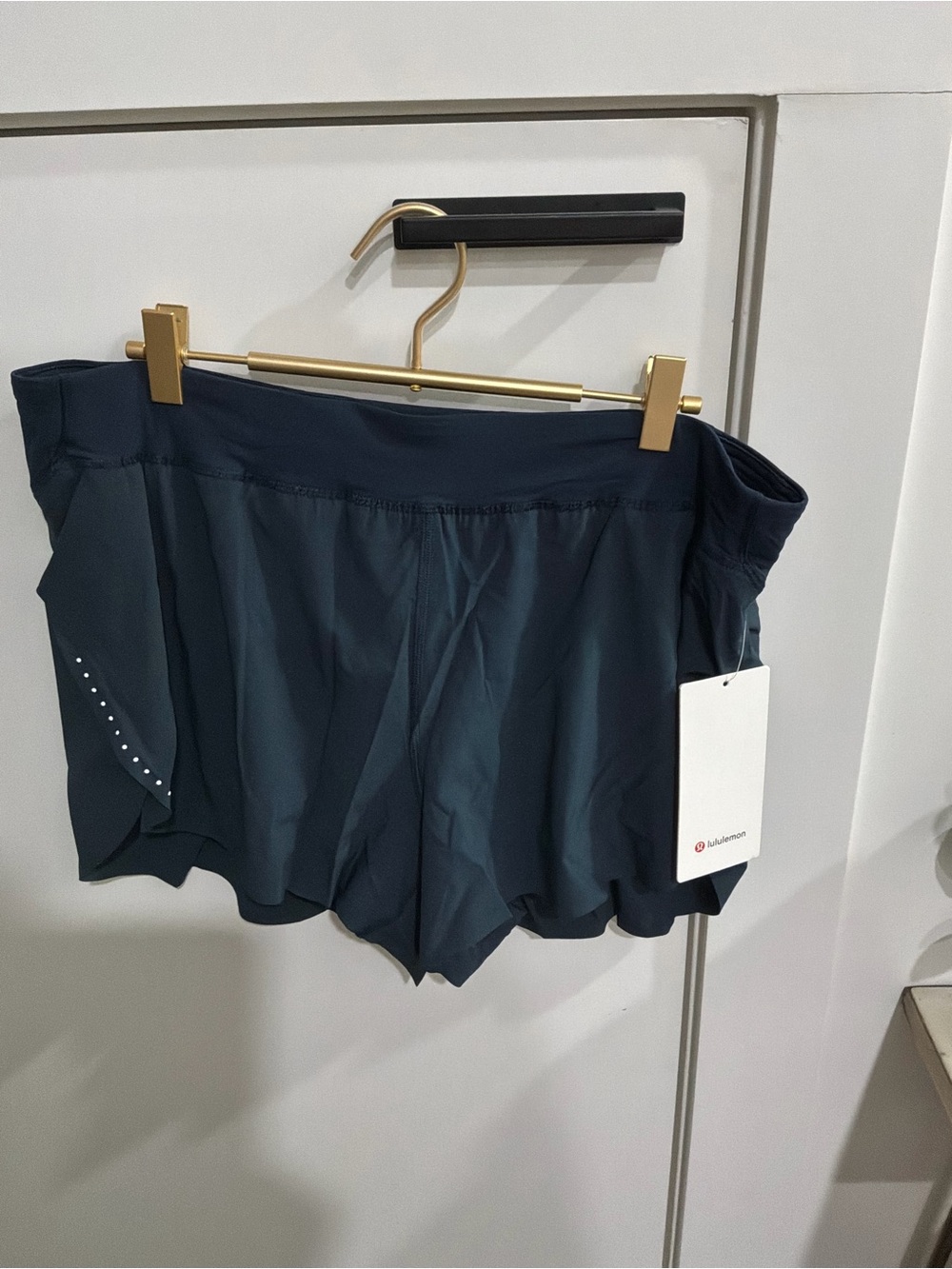 lululemon athletica Fast and Free High-Rise Split Short 3” - True Navy